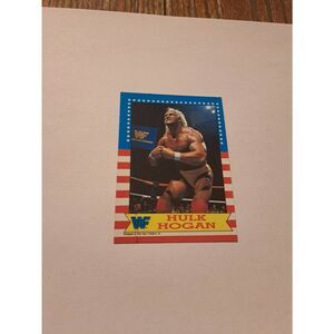 1987 Topps WWF Hulk Hogan Trading Card #3 Vintage Wrestling